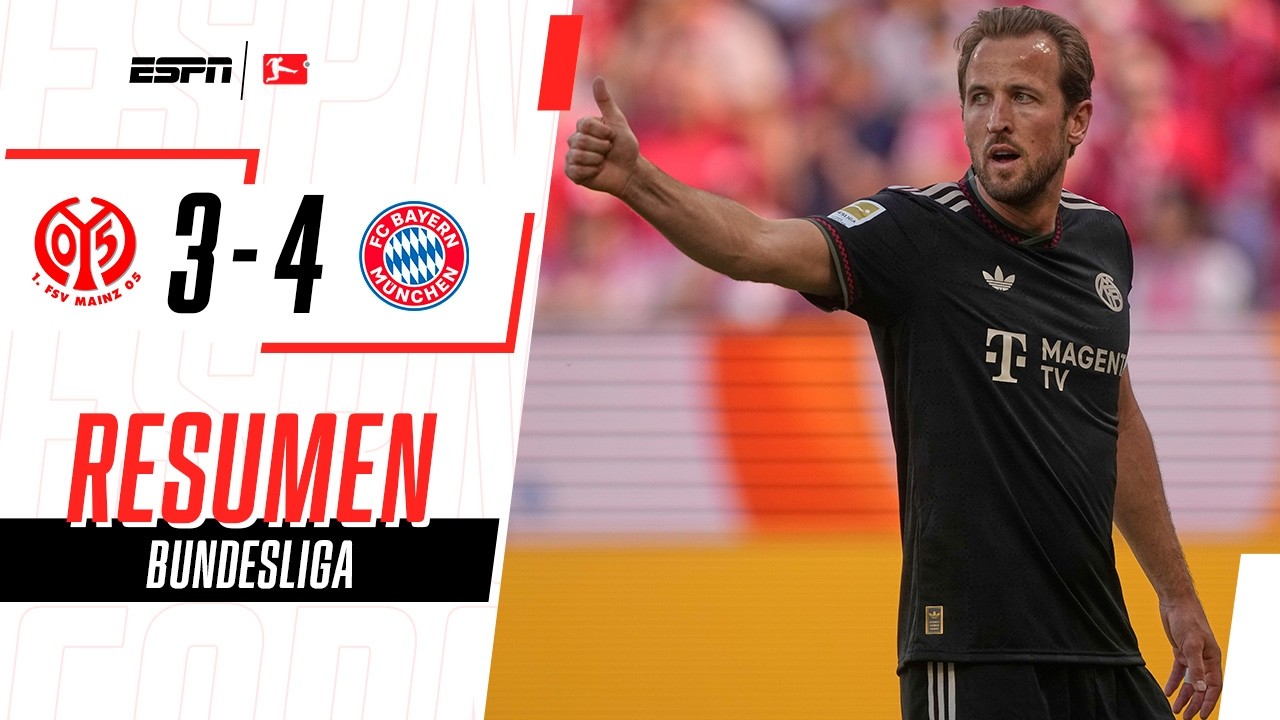 ¿YA ES UN CLÁSICO? ÉPICA REMONTADA DEL CAMPEÓN EN ALEMANIA | Mainz 3-4 Bayern Munich | RESUMEN