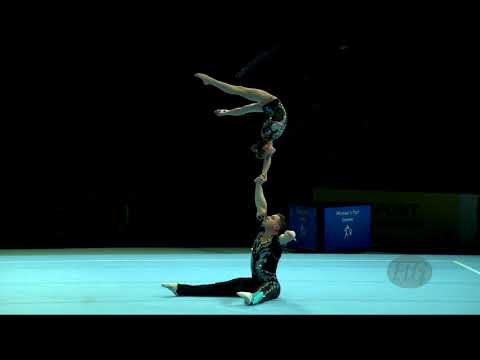 Russian Federation (RUS) - 2018 Acrobatic Worlds, Antwerpen (BEL) - Balance  Mixed Pair