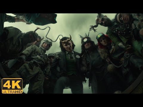 Loki meets his Clone Variant [4K] | Loki Episode 5 - Loki 1x05