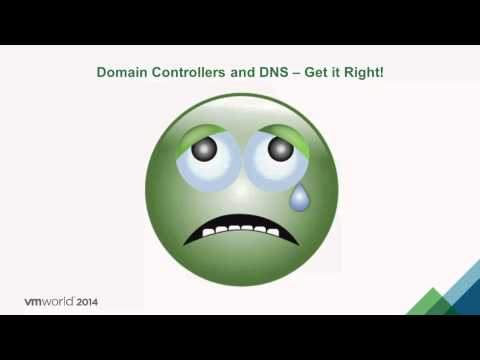 VMworld 2014: VAPP1340 - Virtualize Active Directory, the Right Way!