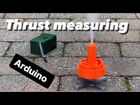 Arduino Rocket Thrust Measuring System!