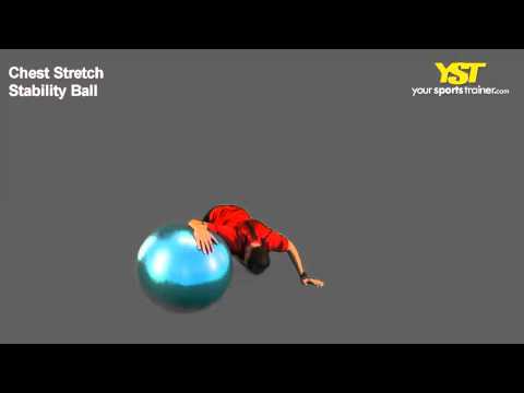 Watch Chest Stretch on Stability Ball on YouTube