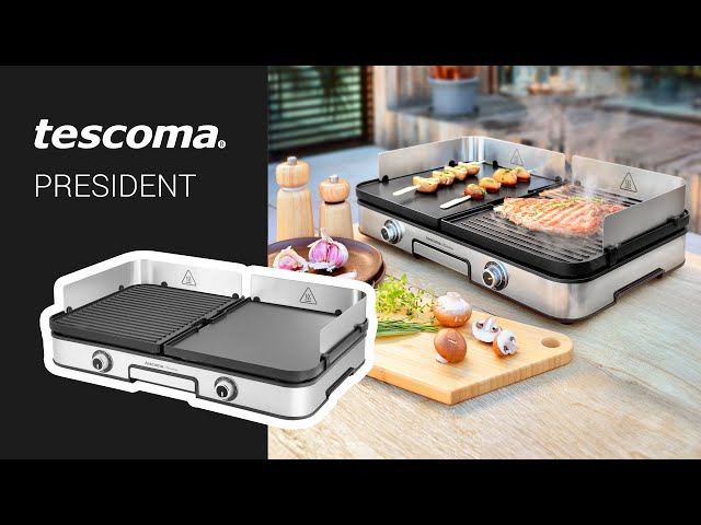Video teaser for Electric barbecue grill PRESIDENT