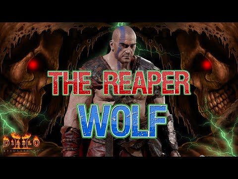The REAPER WOLF Barbarian | INSANE Survivability & Damage! - Diablo 2 Resurrected