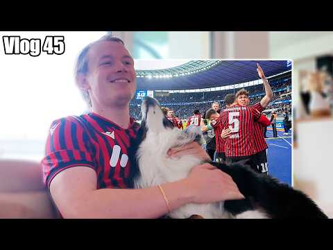 FINALLY WON AGAINST HERTHA - MY LIVE REACTION 😍 | Weekly Vlog #45