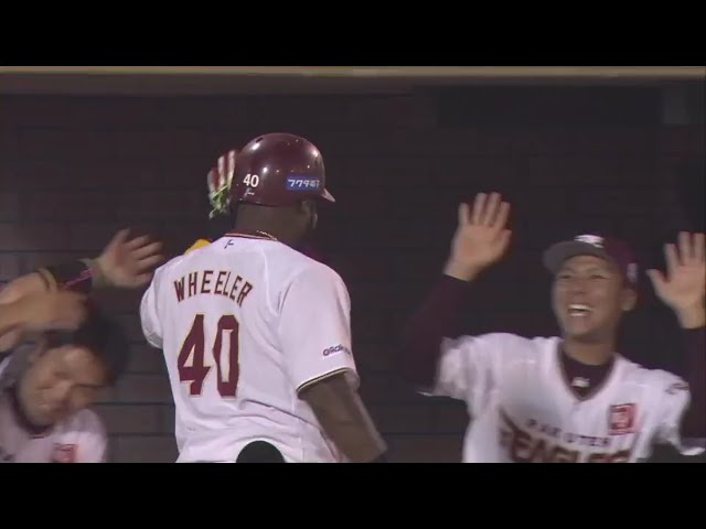 【3回裏】イーグルス・ウィーラー 則本を援護する8号ソロ!! 2018/8/21 E-Bs