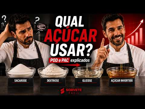 Açúcares no Sorvete
