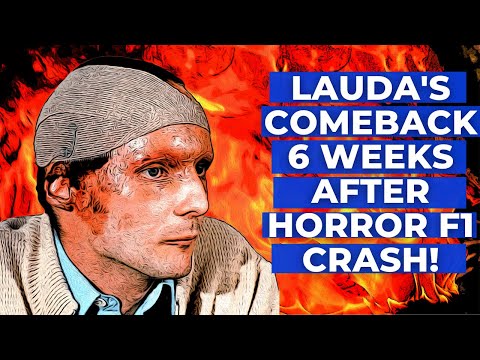 Niki Lauda's Comeback 6 weeks After Horror F1 Crash