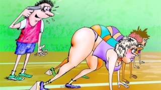 карикатуры про спорт