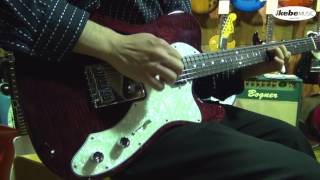 Video thumbnail for 【池部楽器店】Freedom Custom Guitar Research Brown Pepper Flame Mahogany あずき "IKEBE 40th Anniversary" by Ikebe Channel｜池部楽器店