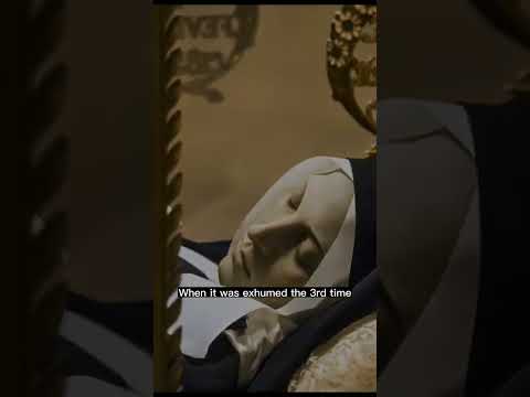 130 year old body of Saint Bernadette.
