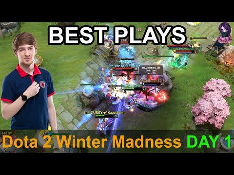 WePlay! Dota 2 Winter Madness BEST PLAYS DAY 1 Highlights Dota 2 by Time 2 Dota #dota2