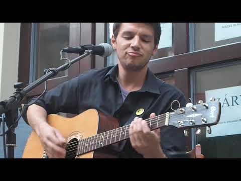 Varga József Lonely in Budapest Virtuoso Guitar Mandala Teaház 2021 Hungary Győr Street Concert