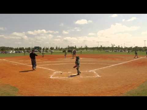 2014 USSSA World Series 8U Machine Pitch - Shockwave Green vs. RBI (Rebel Baseball Inc)