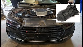 2018 Audi S5 B9 3.0 Turbo Oil Filter Housing Replacement 06M 115 401 L