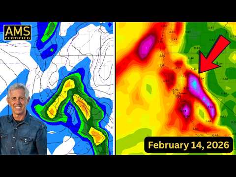 Big California Storm Series: Heavy Snow, Widespread Rain, Gusty Winds