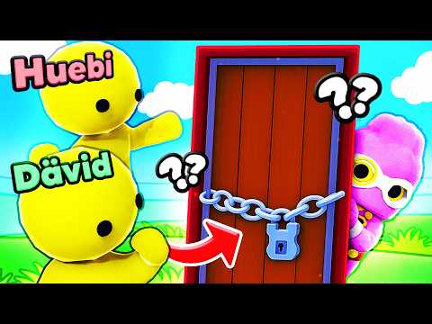 Dävid und Huebi entdecken die GEHEIME Tür in Wobbly Life!