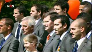 Huldiging Nederlands elftal 2010 1/2