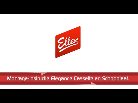 Montage instructie Elegance Cassette