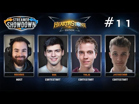 Streamer Showdown #11 Hearthstone (feat. Dog, Thijs, and J4CKIECHAN)