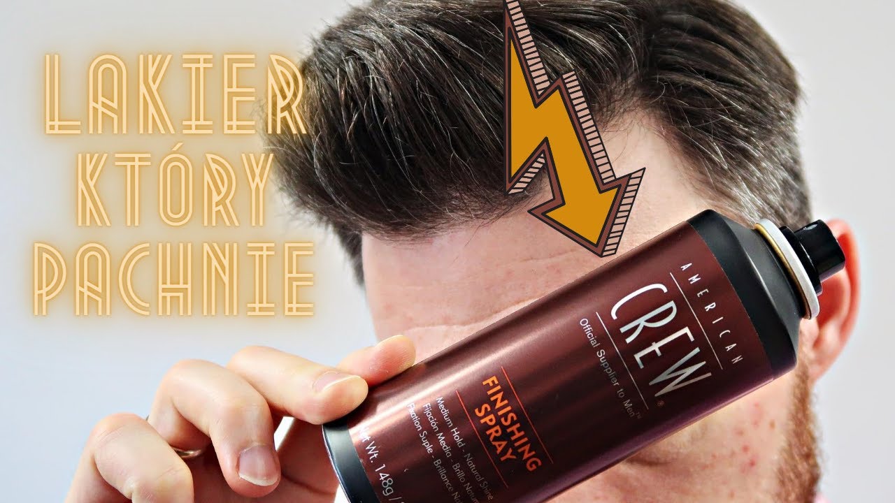 American Crew FINISHING SPRAY - recenzja lakieru do włosów