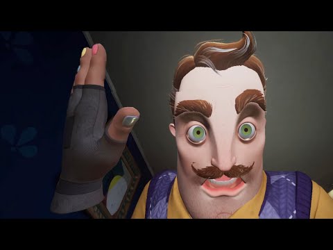 Hello Neighbor VR Best Funny Moments & Jump Scares 2