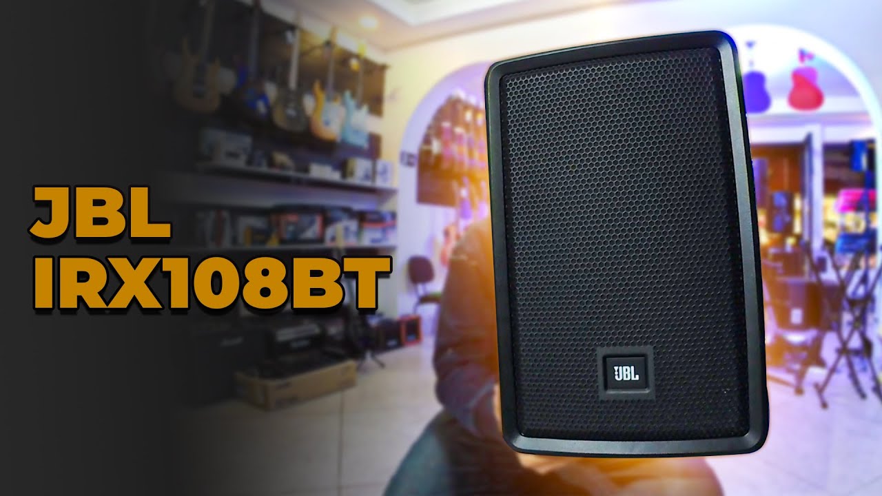 Miniatura da avaliação em vídeo de Caixa de Som Ativa Bluetooth JBL IRX108BT 8 Polegadas 1000W 127V
