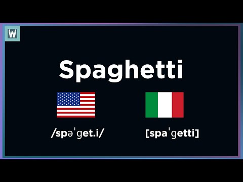 How to say Spaghetti? What is Spaghetti? 如何發音?