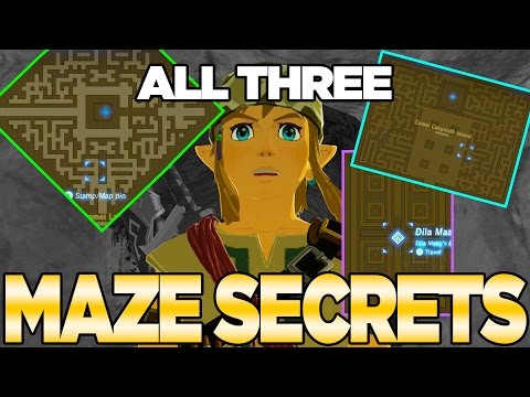 3 Labyrinth Secrets in Breath of the Wild! Get the Barbarian Armor | Austin John Plays