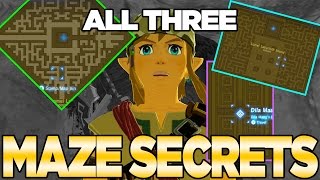 3 Labyrinth Secrets in Breath of the Wild! Easy Maze Completion & Barbarian Armor