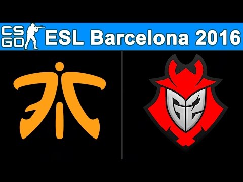 fnatic vs. G2 [Map 1 BO1] ESL Barcelona CS:GO Invitational