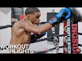 HIGHLIGHTS | ERROL SPENCE JR WORKOUT FOR DANNY GARCIA (SPENCE VS GARCIA)