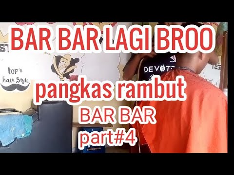 #prank bar bar#modelrambut#gayarambut pangkas rambut BAR BAR part#4