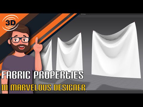 Fabric Properties in Marvelous Designer