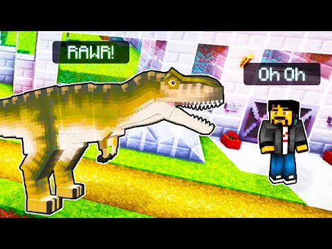 We ADOPTED Baby Dinos in Minecraft Jurassic Craft ep6