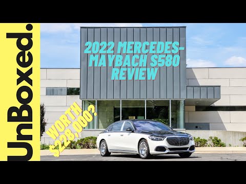 2022 Mercedes-Maybach S580 Review - $228,000 Is Actually A Great Value For This Supreme Mercedes!