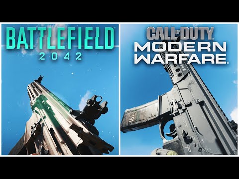 Battlefield 2042 vs Modern Warfare - Weapons Comparison