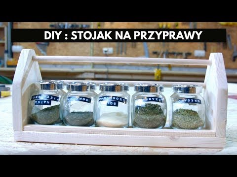 Jak w prosty sposób zrobić stojak na przyprawy? DIY #sposóbnaprzechowywanieprzypraw