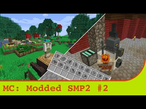 EPIC Minecraft Modded SMP2 Ep. 2: Discover Cambrian DNA!