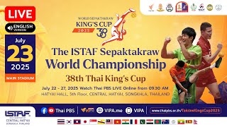 TakrawKingsCup2025 : Day 2 – COURT 1 (July 23, 2025)