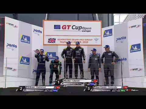 GT Cup Open Europe 2019 ROUND 4 UK - Silverstone Race 1 ITA