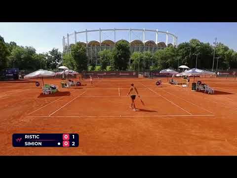 Mia Ristic (SRB) vs Oana Georgeta Simion (ROU) // 7-5 2-6 6-4 // W75 Bucharest // Qualifying R2