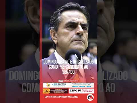 Domingos Sávio é oficializado como pré-candidato ao Senado #Shorts