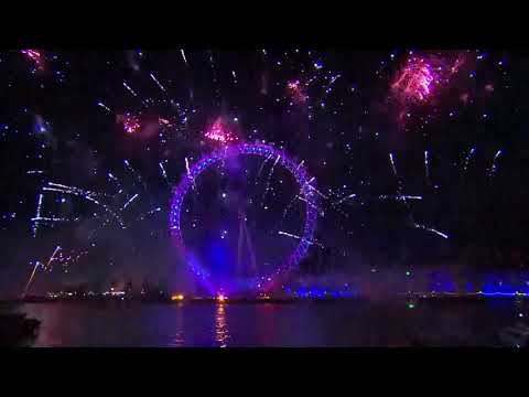 London New Year's Eve Fireworks 2018   BBC One