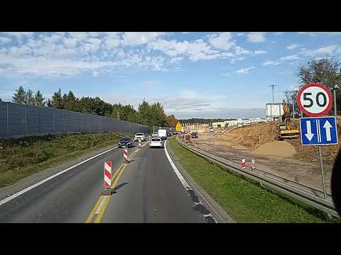 Oczami kierowcy Tira S1 trasa Żywiec-Tychy