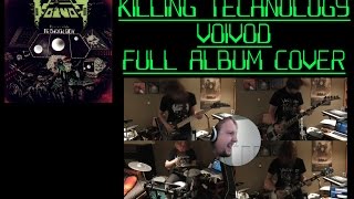 Killing Technology by Voivod (Full Album Cover)
