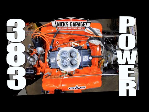 Muscle Engine for Classic Truck - Mopar 383 for '68 Dodge D200