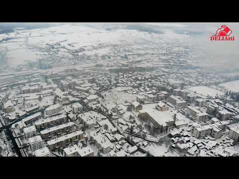 Toplița sub zăpadă | Imagini spectaculoase cu drona – Iarna 2026