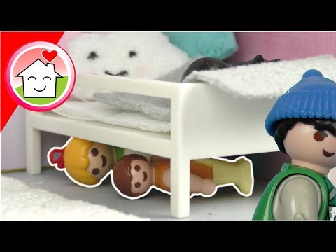 Playmobil Film Familie Hauser - Anna und Lena allein zu Hause - Video für Kinder