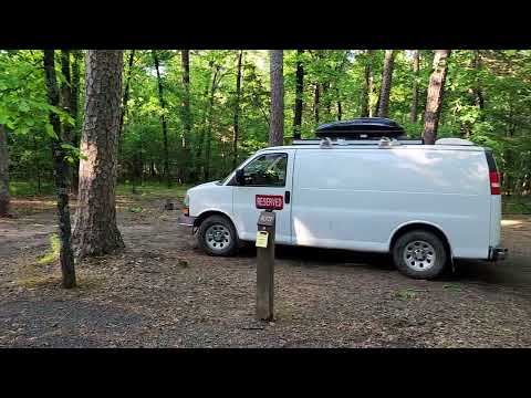 View of Area D from campsite 103.